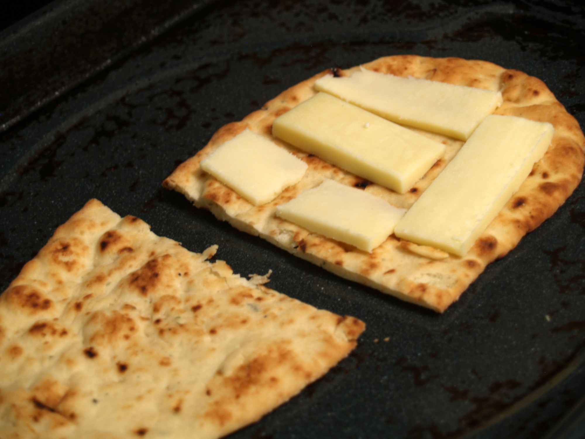 Naan & Paneer Grilled Cheese