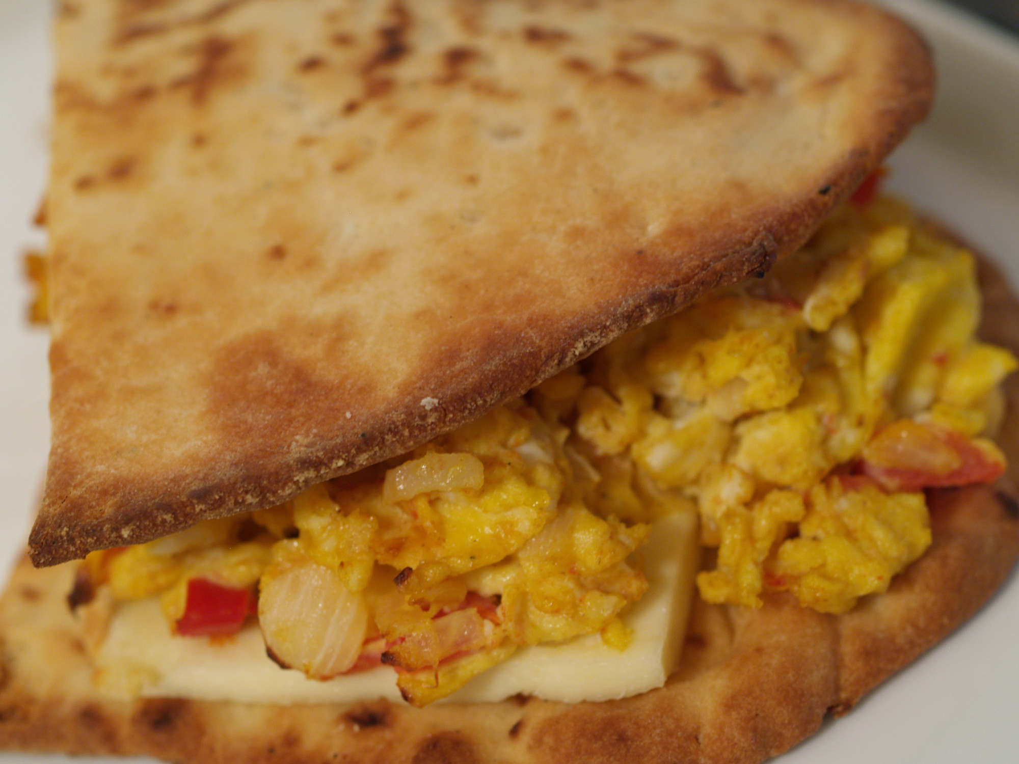 Naan & Paneer Grilled Cheese