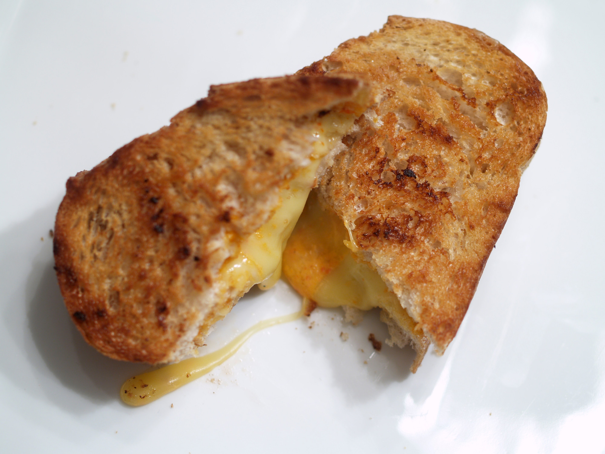 Red Pepper Mayo Grilled Cheese